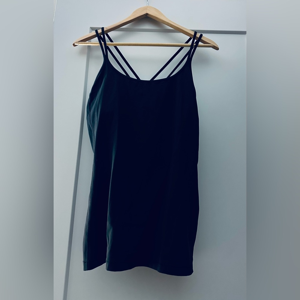 Lululemon Athletica Black Strappy Tank Top